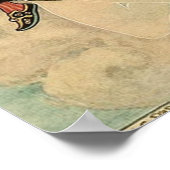 Vintage illustratie Frank C. Pape Poster (Hoek)