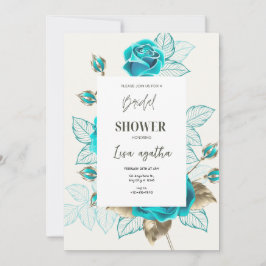 Vintage Illustratie Roos Vrijgezellenfeest A4 Kaart