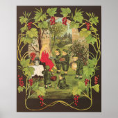 Vintage illustratie Sibylle von Olfers Poster (Voorkant)