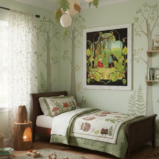 Vintage illustratie Sibylle von Olfers Poster