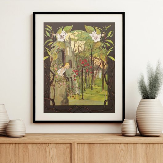 Vintage illustratie Sibylle von Olfers Poster