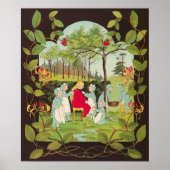 Vintage illustratie Sibylle von Olfers Poster (Voorkant)