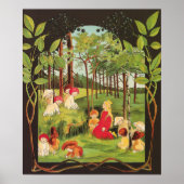 Vintage illustratie Sibylle von Olfers Poster (Voorkant)