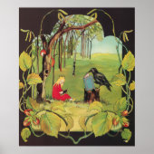 Vintage illustratie Sibylle von Olfers Poster (Voorkant)