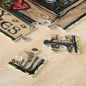 Vintage illustratie van het levensweb | Kunst & Am Legpuzzel (Zijkant)