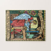 Vintage illustratie van het levensweb | Kunst & Am Legpuzzel (Horizontaal)