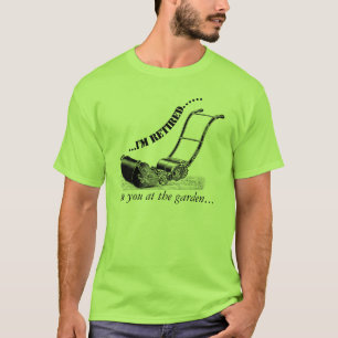 VINTAGE ILLUSTRATIE Woningrijdende Mannen T-shirt