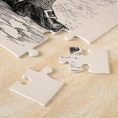 Vintage Illustration of a Scottish Highlander Legpuzzel (Zijkant)