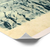 Vintage image, Frankrijk, Chamonix Mont Blanc Poster (Hoek)