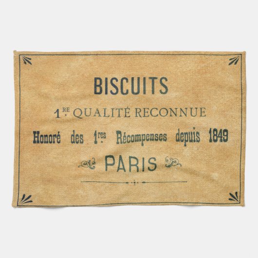 Vintage Image French Advertisement Kitchen Towel Theedoek (Horizontaal)