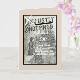 Vintage image/Humor/vriendschap/hoe gaat het met u Kaart