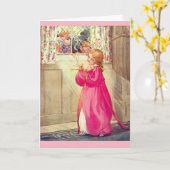Vintage - Imaginary Friends Kaart (Gele Bloem)