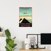 Vintage, Imperial Airways Poster (Thuiskantoor)