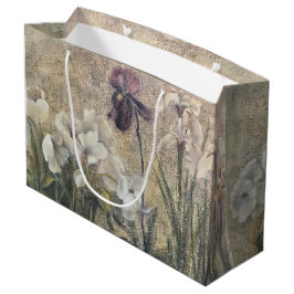 Vintage Impressionisme Iris Bloemen Groot Cadeauzakje