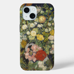 Vintage Impressionistische Bloemenboeket Van Gogh iPhone 15 Case