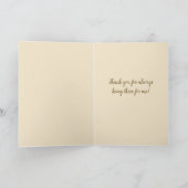 Vintage In Appreciation op Vaderdag Kaart (Binnen)