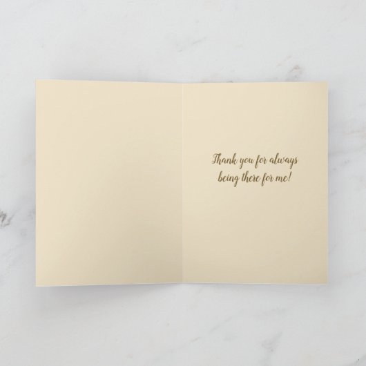 Vintage In Appreciation op Vaderdag Kaart (Binnen)