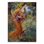 Vintage - in de boomgaard (Voorkant)