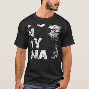 Vintage in mijn DNA Oostenrijk Kaart fingerprint A T-shirt