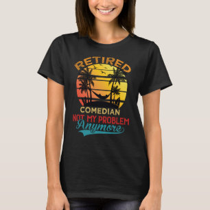 Vintage in ruste Comedian niet meer mijn probleem T-shirt