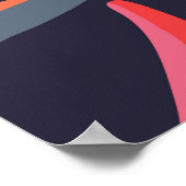 Vintage in tumn leaf seamless pattern background.  poster (Hoek)