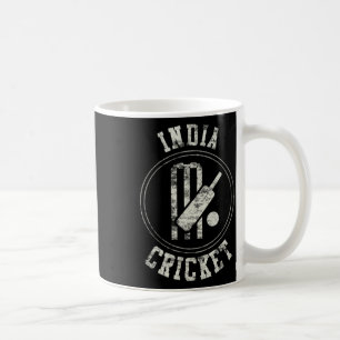 Vintage India Cricket Logo Koffiemok