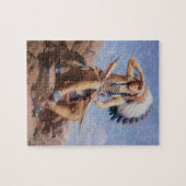 Vintage indiaan, The Scout van Leigh Legpuzzel (Horizontaal)