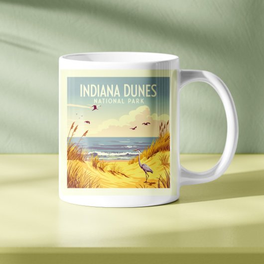 Vintage Indiana Dunes National Park Koffiemok