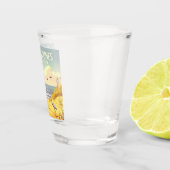 Vintage Indiana Dunes National Park  Shot Glas (Rechts)