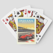Vintage Indiana Pokerkaarten (Achterkant)