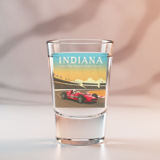 Vintage Indiana Shot Glas
