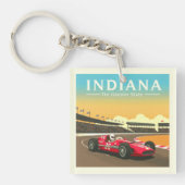 Vintage Indiana Sleutelhanger (Voorkant)
