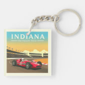 Vintage Indiana Sleutelhanger (Achterkant)