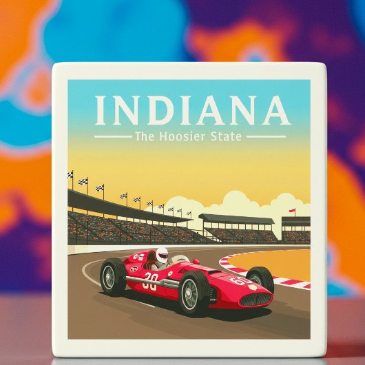 Vintage Indiana Tegeltje