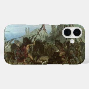 Vintage Indianen, Bizonendans door Karl Bodmer iPhone 16 Hoesje