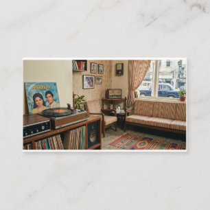 Vintage Indiase nostalgie: retro woonkamer uit de  Visitekaartje