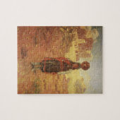 Vintage Indiase waterdrager door EW Rollins Legpuzzel (Horizontaal)