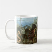 Vintage Indiërs, Bison Dance van Karl Bodmer Koffiemok (Links)