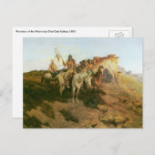 Vintage Indiërs, Prowlers van de Prairie, Seltzer, Briefkaart (Voorkant / Achterkant)