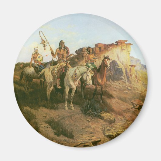 Vintage Indiërs, Prowlers van de Prairie, Seltzer, Magneet (Voorkant)