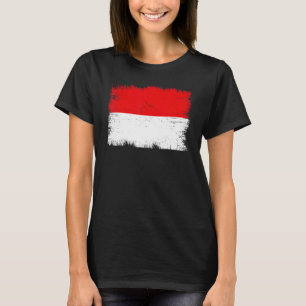 Vintage Indonesische Vlag Indonesische Onafhankeli T-shirt