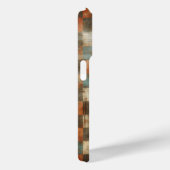 Vintage Industrial Rust Checkerboard Phone Case  (Achterkant / Rechts)