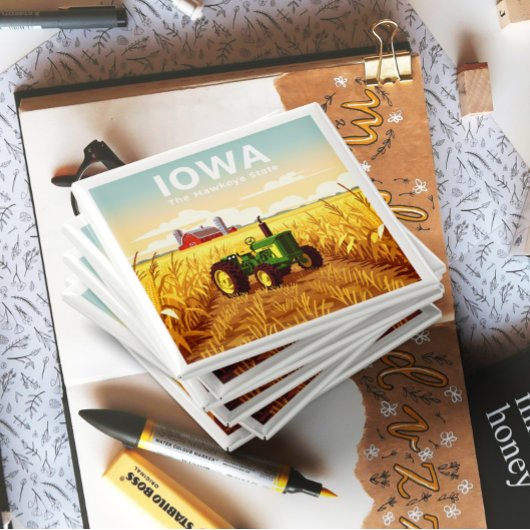 Vintage Iowa Magneet