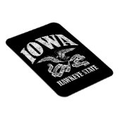 Vintage Iowa Magneet (Rechterzijde)