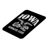 Vintage Iowa Magneet (Linkerzijde)