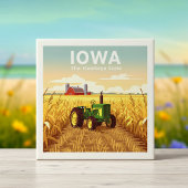 Vintage Iowa Tegeltje