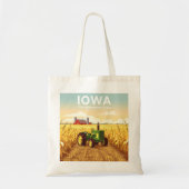 Vintage Iowa Tote Bag (Voorkant)