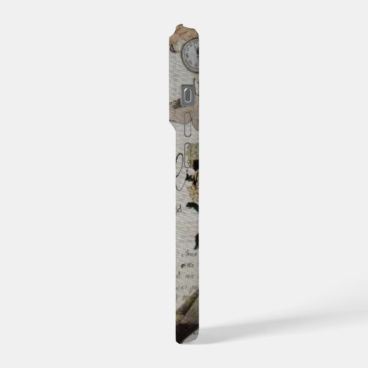 Vintage iPhone hoesje (Linkerkant)