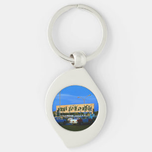 Vintage Irak Bagdad Tahrirplein Sleutelhanger