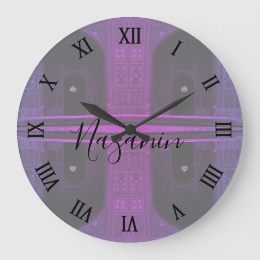 Vintage Iran Isfahan west iwan Imam Grote Klok (Voorkant)